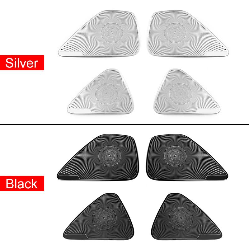 Нержавеющая дверь автомобиля звук стерео аудио твитер крышка динамика накладки для Toyota Corolla 2022 2023 E210