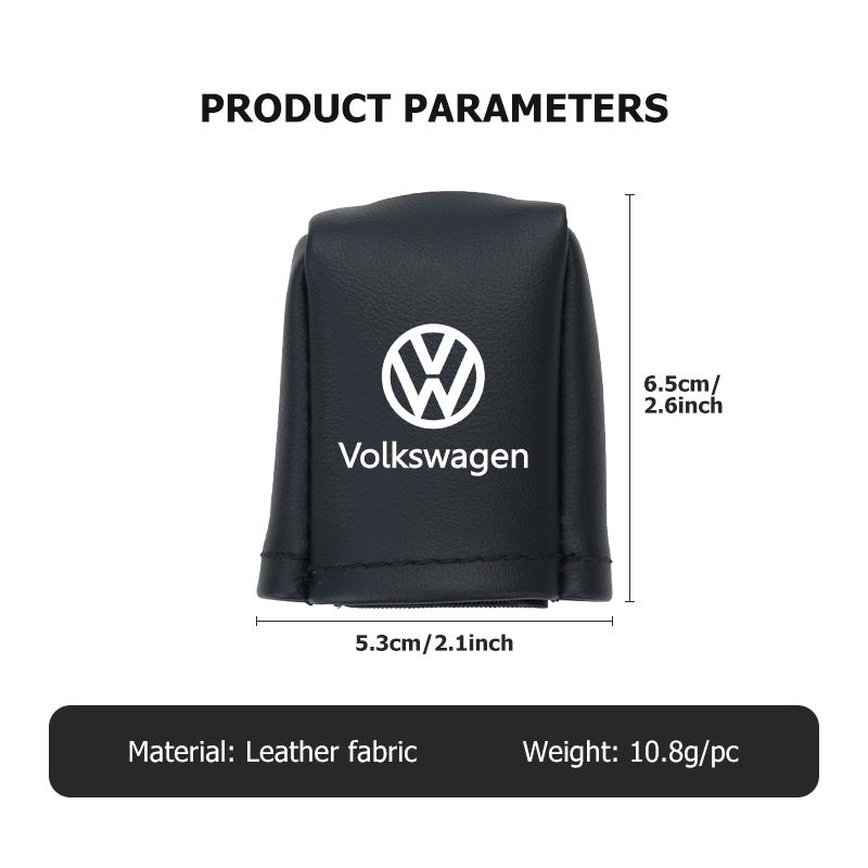 For Volkswagen VW Universal Car Front Seat Belt Buckle Protect Cover Anti Scratch Passat Golf 4 5 6 Tiguan Polo Scirocco Jetta QR9