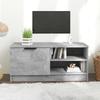 VidaXL TV Cabinet Concrete Grey 80x35x36.5 Cm Engineered Wood 811474