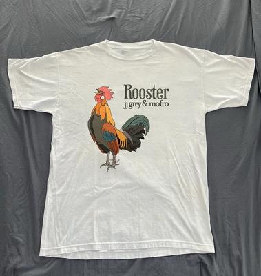 Jj Grey & Mofro Band Альбом Rooster Унисекс 100% Хлопковая Футболка UU542