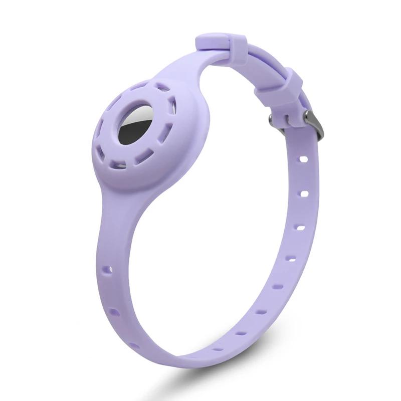 Новый силиконовый ошейник для кошек с защитой от потери для Apple Airtag, защитный трекер, ошейник с защитой от потери, регулируемый ошейник для домашних животных