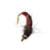 8PCS #12 Brass Bead Head Fast Sinking Nymph Scud Fly Bug Worm for Trout Fishing Nymphing Artificial Insect Bait Lure