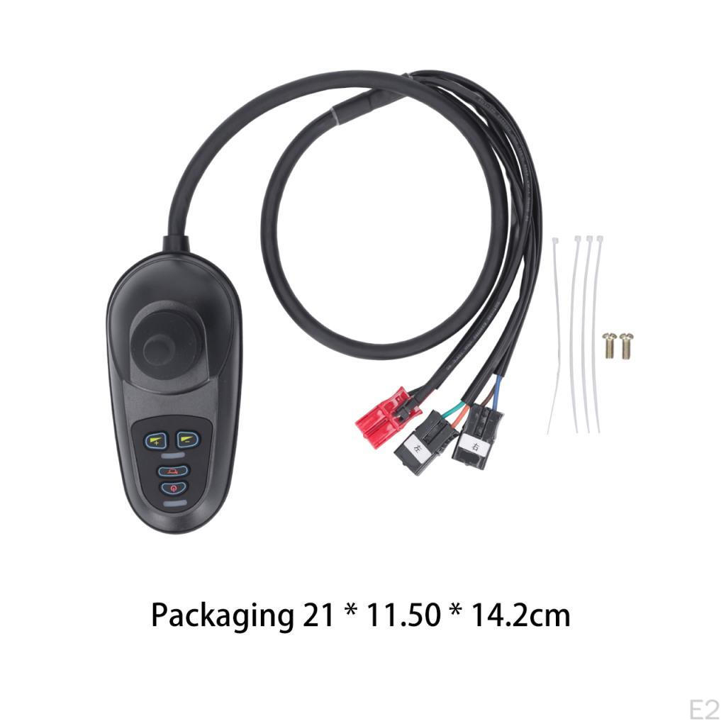 Джойстик для управления креслом-качалкой, мотор с 4 клавишами и регулируемой скоростью, быстрый отклик, 45 А постоянного тока