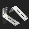 1pcs L-Shaped Corner Brackets Metal Corner Braces Heavy Duty Shelf Bracket Fixing Right Angle Corners Brace Furniture Hardware