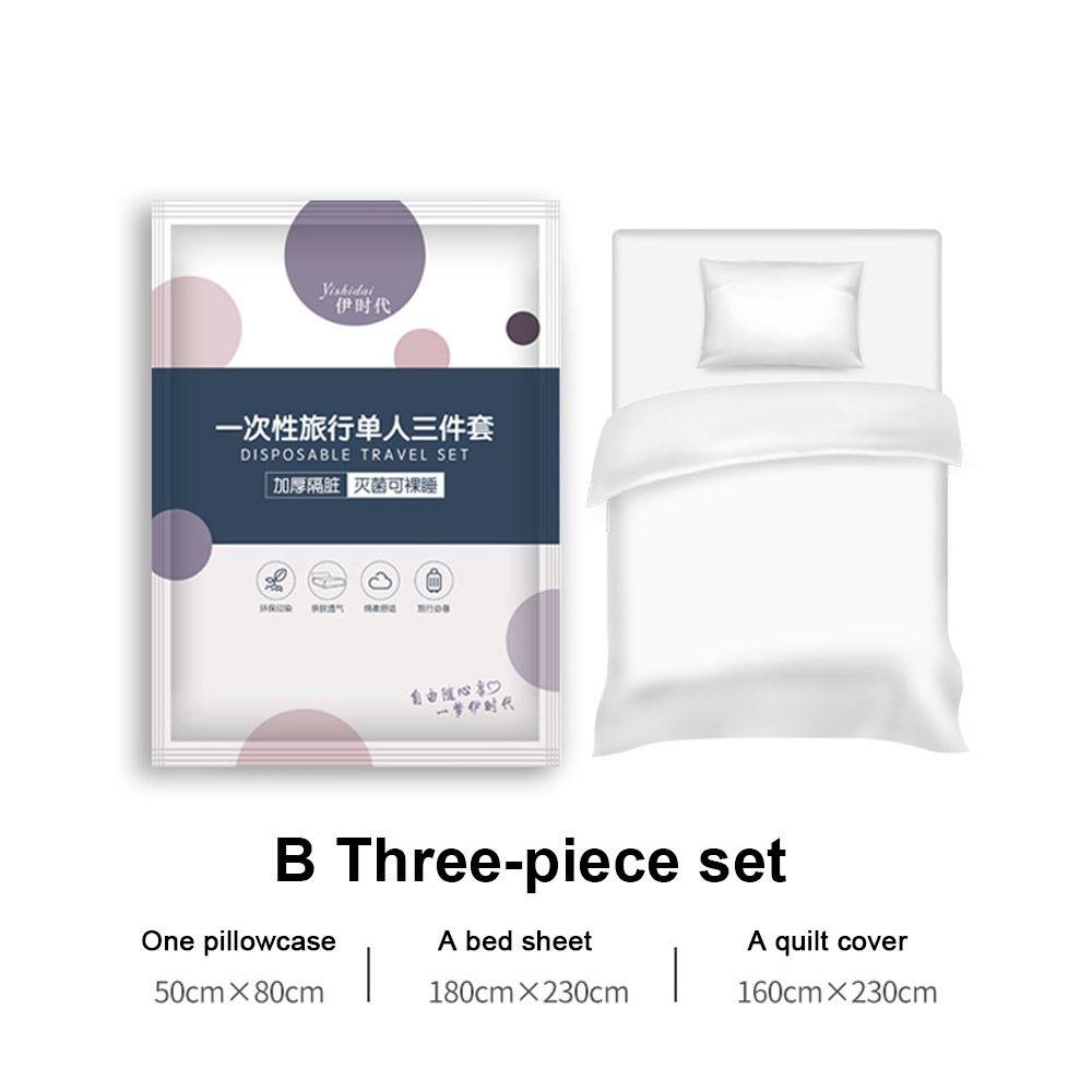 3 / 4-х частей пододеяльник наволочка грязенепроницаемые изоляционные простыни одноразовые простыни для путешествий