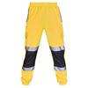 Men Road Work High Visibility Overalls Casual Pocket  Work Casual Trouser Pants