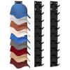 1/2Pcs Baseball Cap Holder Hat Rack Strong Load-bearing Easy To Install Wall Mounted Multi-layer Hat Hooks Cap Hanger