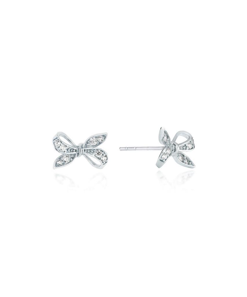 Серьги из 10-каратного золота Lloyd Dear Ribbon Cubic Lptq2005T