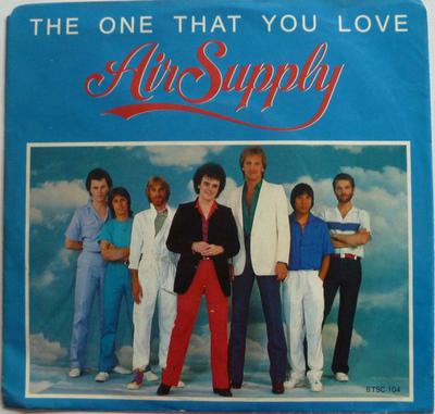 7-дюймовая пластинка AIR SUPPLY - The One That You Love BTSC104 Big Time Phonog 1981 Канада Рок Б/у