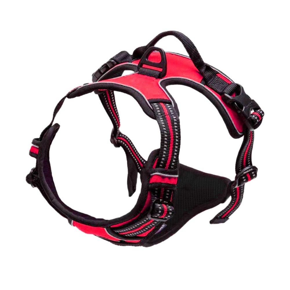 Reflective No Pull Dog Harness Vest Nylon Breathable Dog Chest Strap Adjustable Dog Leash Vest Large and Medium-sized Dog