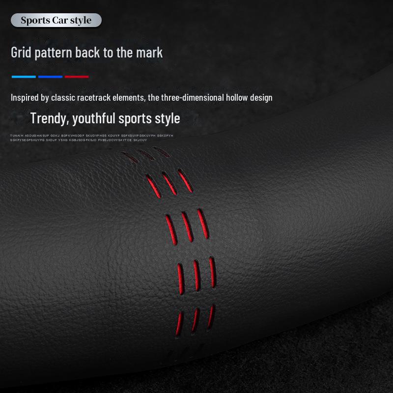 Чехол на руль из натуральной кожи премиум-класса для моделей Geely: Boyue Pro, Dihao GL, Binyue, Binrui, Xingyue, Xingrui, Xinyuanjing x36.