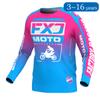 Ребенок Мотокросс Джерси гоночный Внедорожник Велосипед MX Эндуро МОТО Мотоцикл мальчик девочка 5 6 7 8 9 10 11 12 13 14 15 16