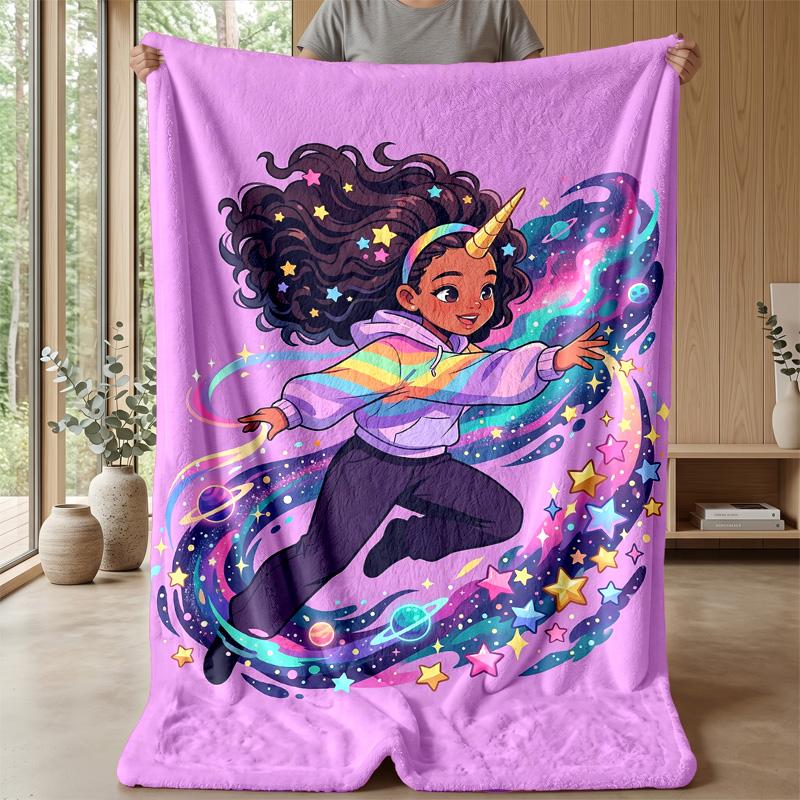 Fruitful Tropical Paradise Theme blanket Lightweight Warm Flannel Blanket Decorative Throw Blanket for Home Decoration