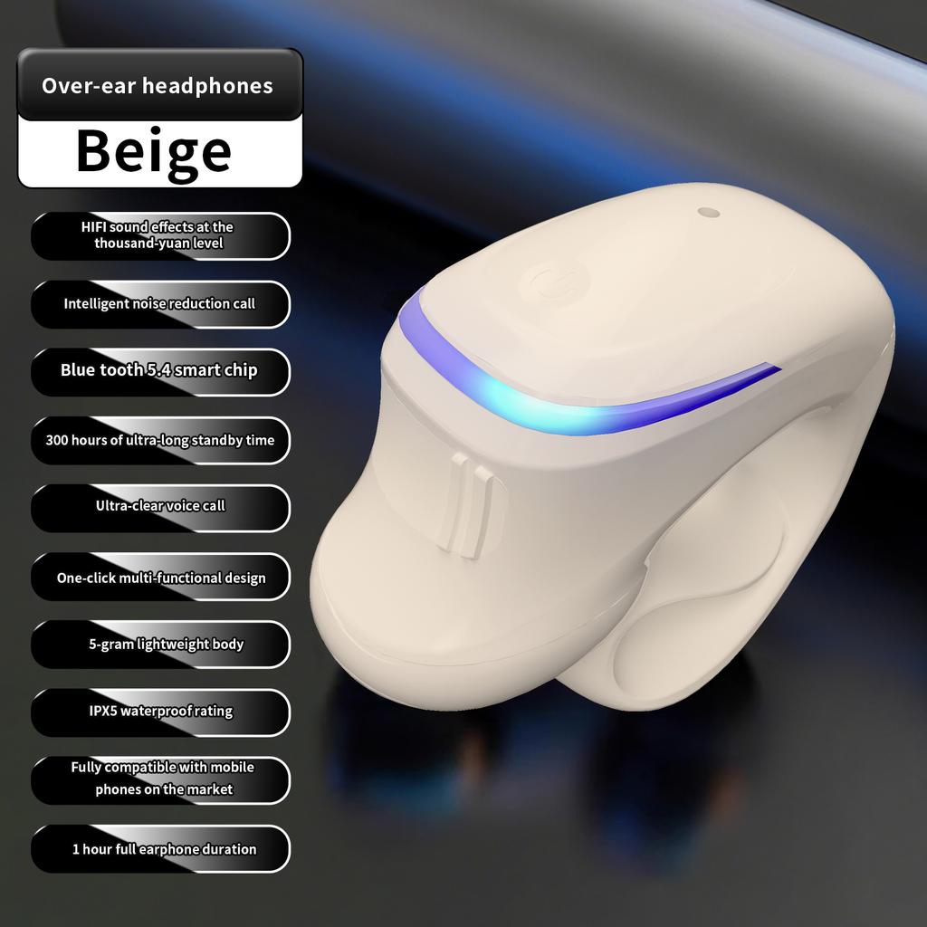 696 Blue Tooth Headset Clip On Stereo Bone Conduction Wireless Earphone Mini TWS Earphones Waterproof Sport HD Call Headphone