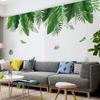 Nordic Seaside Leaf Wall Sticker for Bedroom & Living Room Decor