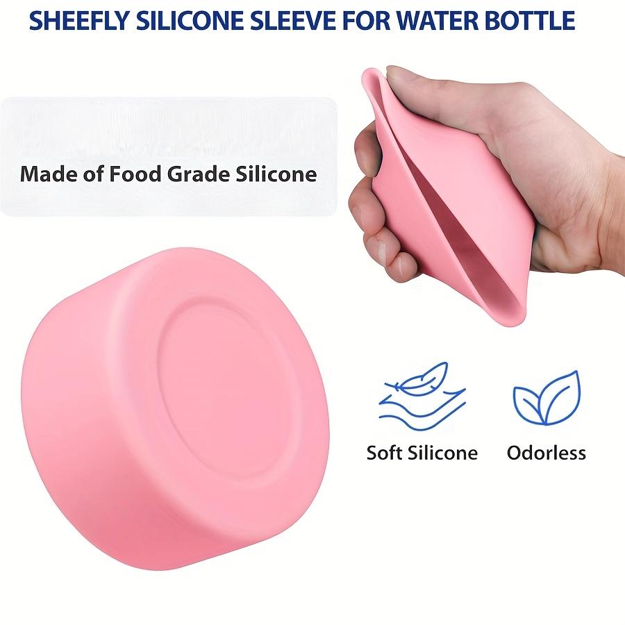 3Pcs Bow Straw Cover for Cup Pink Butterfly Chain Silicone Boot Pink Cup Accessories Set for 30/40 OZ Tumbler