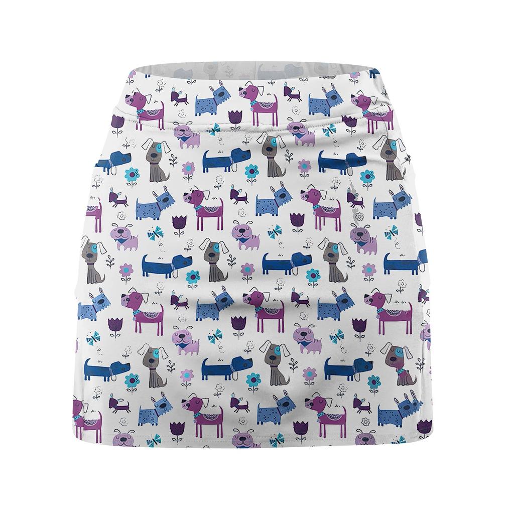 Elastic Yoga Culottes For Women Print Athletic Shorts Lightweight High Waist Skinny Solid Joggers