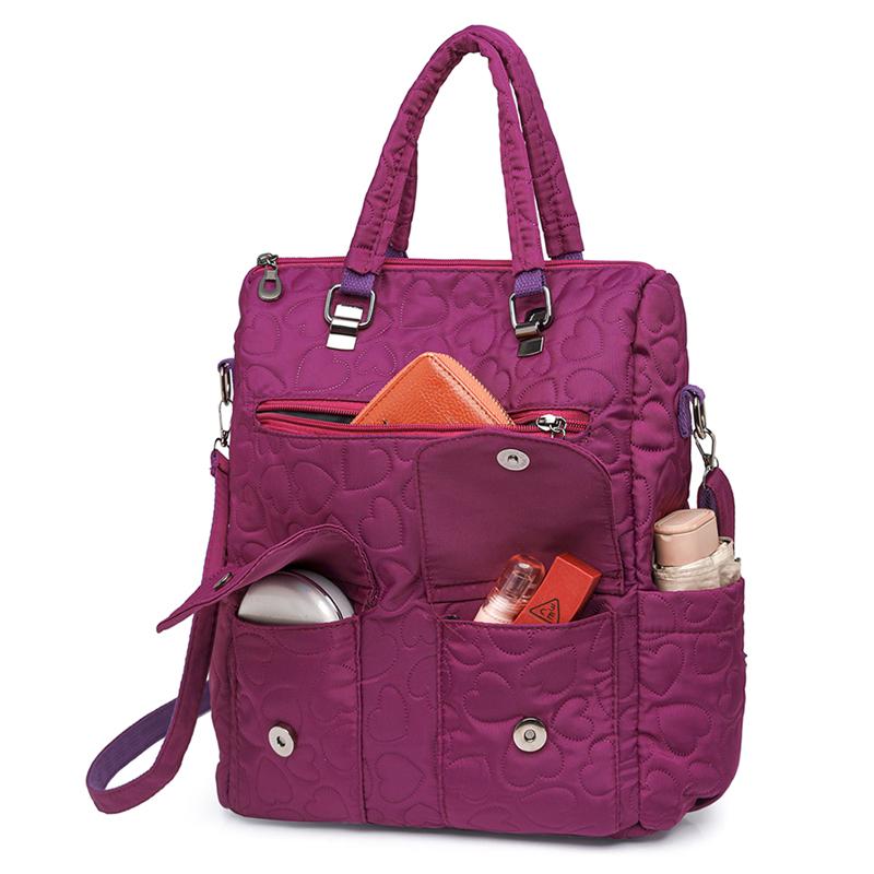 Женская многофункциональная сумка-рюкзак большой вместимости