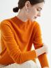 Autumn/Winter 2024 Women's Seamless Loose Wool Pullover, 100% Pure Wool, Half-High Neck Base Layer Sweater