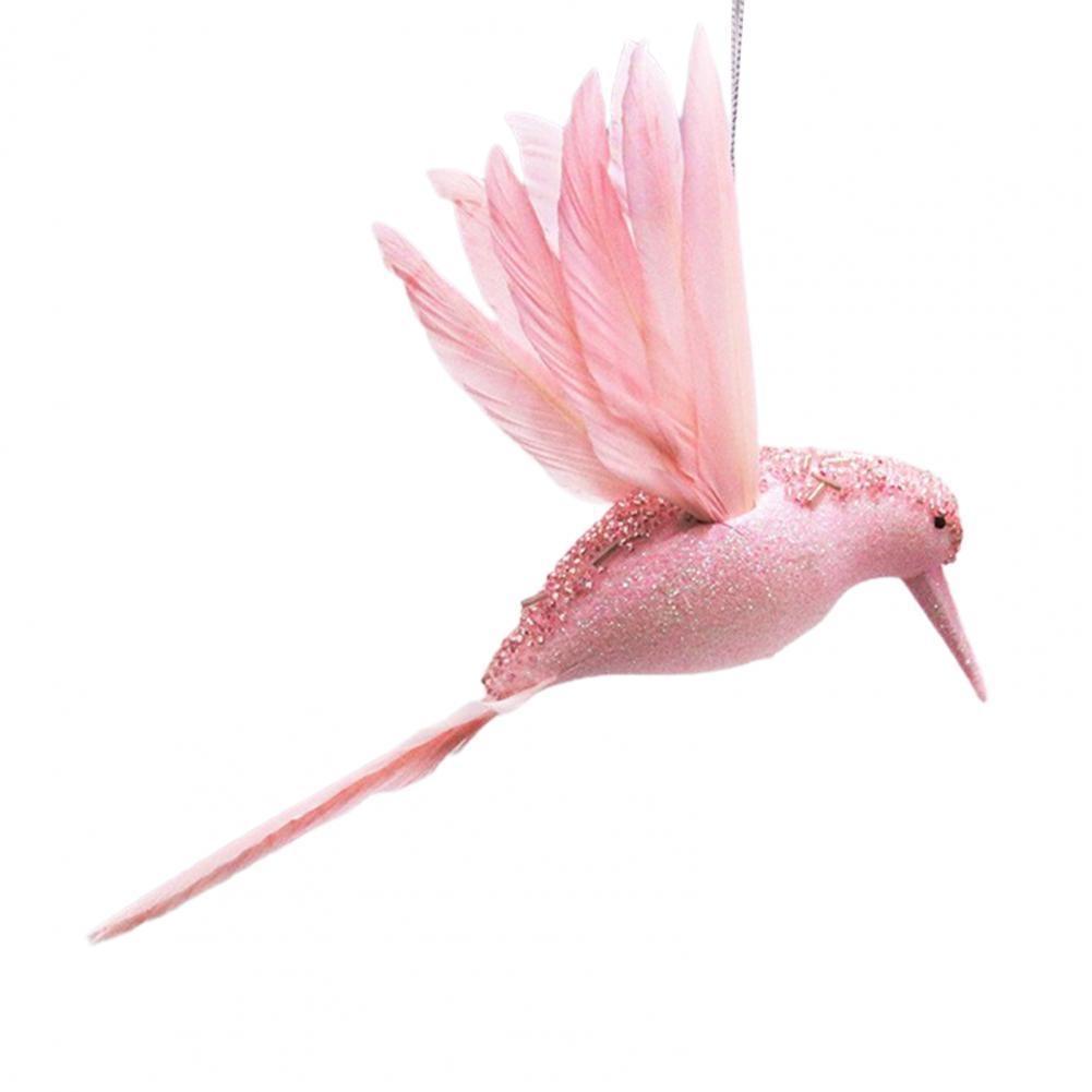 1pc Hummingbird Artificial Birds Fake Foam Animal Simulation Birds Model Artificial Pigeon Bird Shape Christmas Tree Pendant