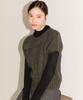 Свитер с косами Cozy Layerd Knit_K/Br