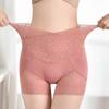 Women Safety Shorts Stretchy Body Shaping Sexy High Waist Flower Lace Briefs Intimacy Clothes