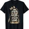Коренные американцы Никто не нелегал на украденной земле Футболка6