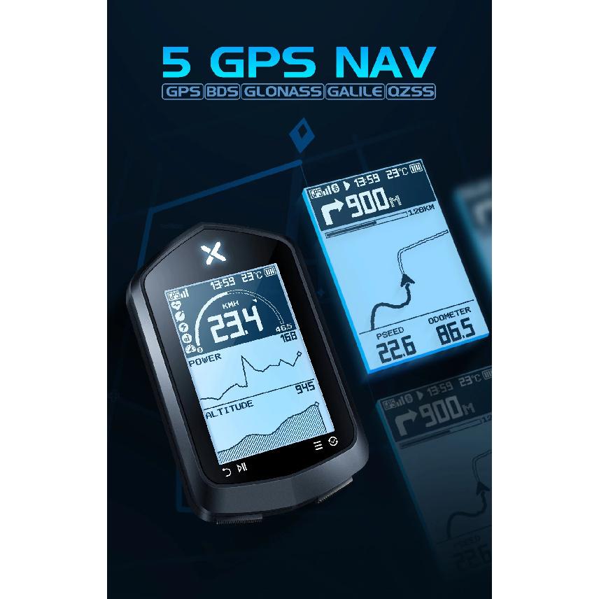 XOSS NAV GPS Велокомпьютер Велоспорт Горный Дорожный Велосипед Беспроводной Спидометр ANT+ Карта Маршрут Навигация Тахиметр Одометр