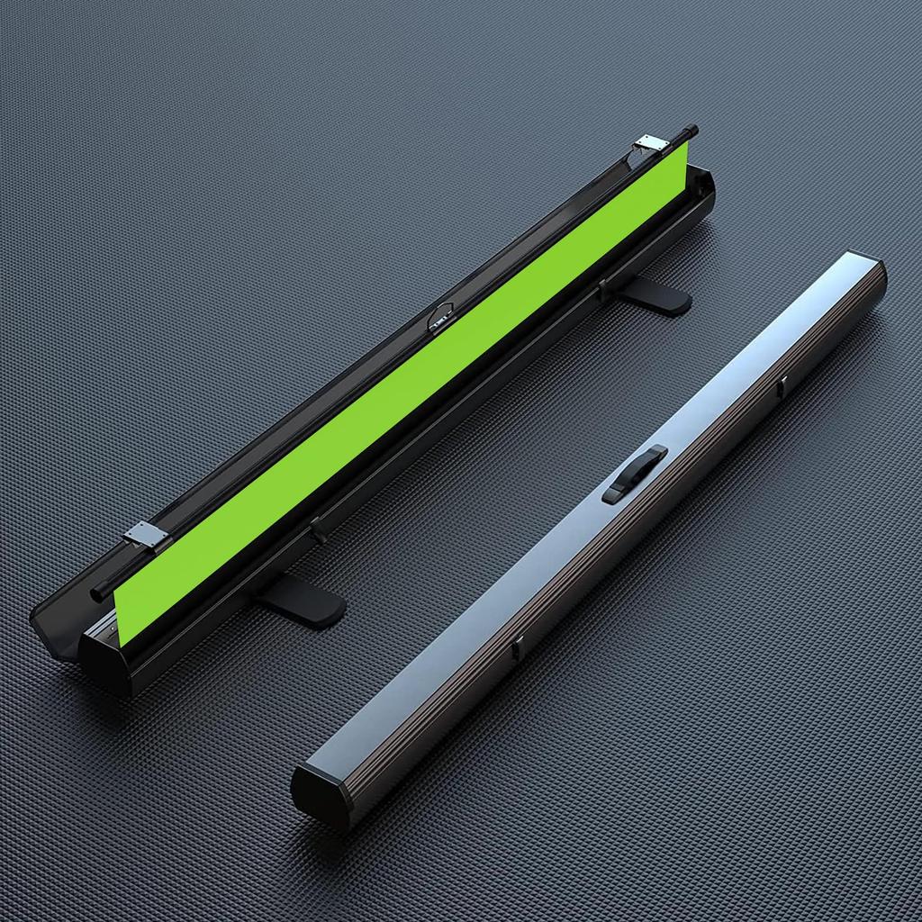 WASJOYE Background Cloth Green Chromakey for Photography Green Back Freestanding Portable Height Adjustable Video Shooting In the Room Zoom Conference