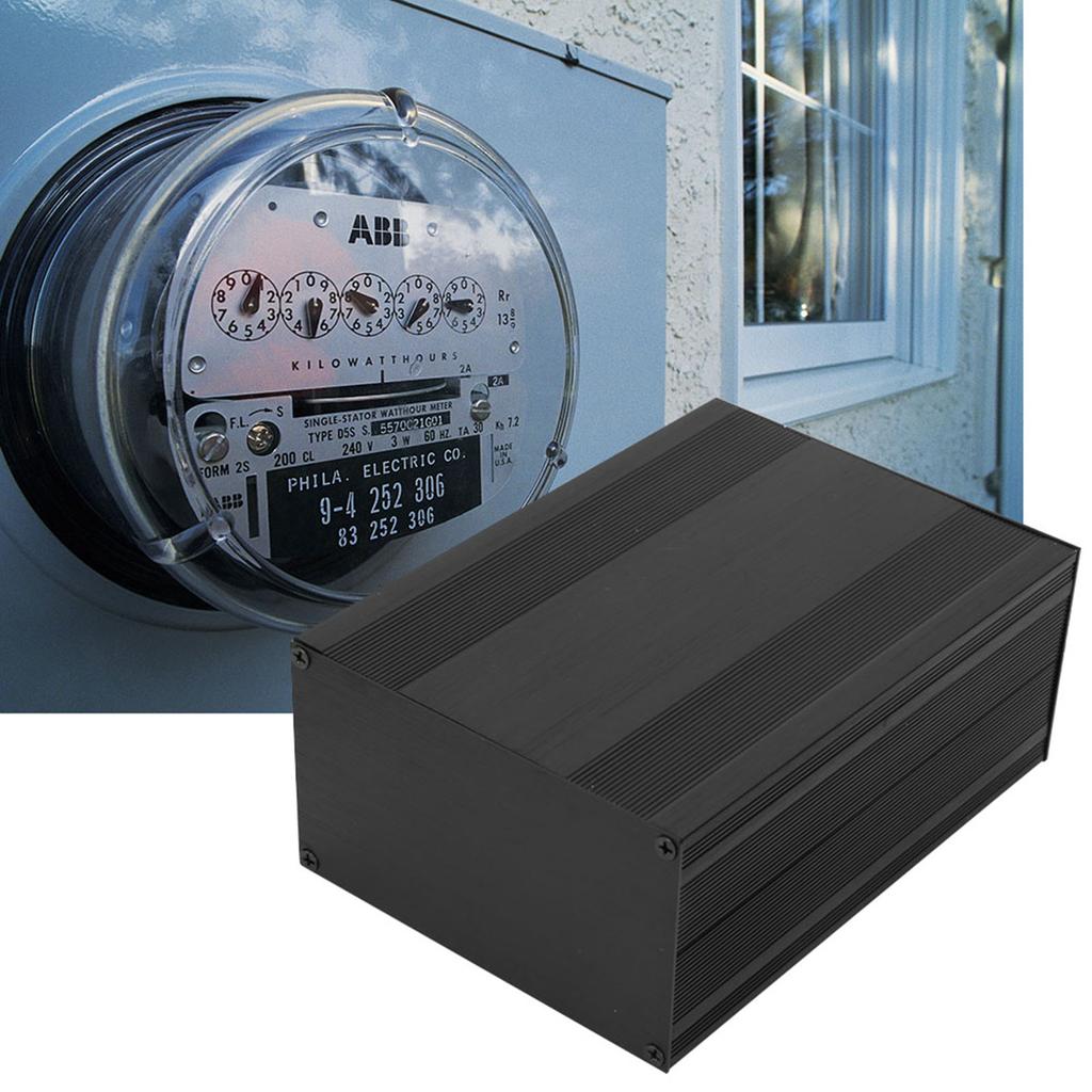 Aluminum Amplifier Printed Circuit Board Instrument Box Enclosure Electronic Project Case