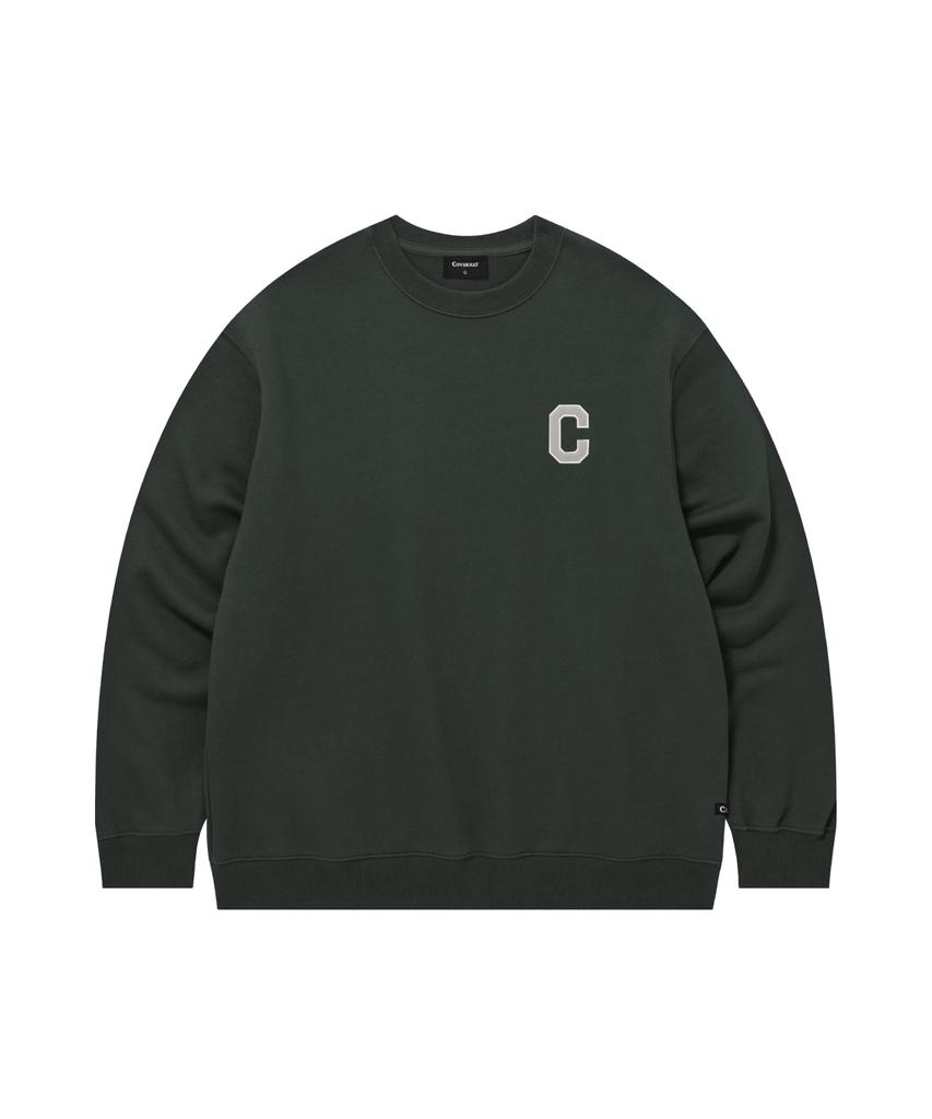COVERNAT C Logo Sweatshirt Charcoal