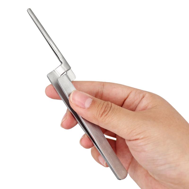 Стоматологический окклюзионный пинцет прямой прикус держатель артикуляционной бумаги зазубренные плоскогубцы щипцы инструмент нержавеющая сталь