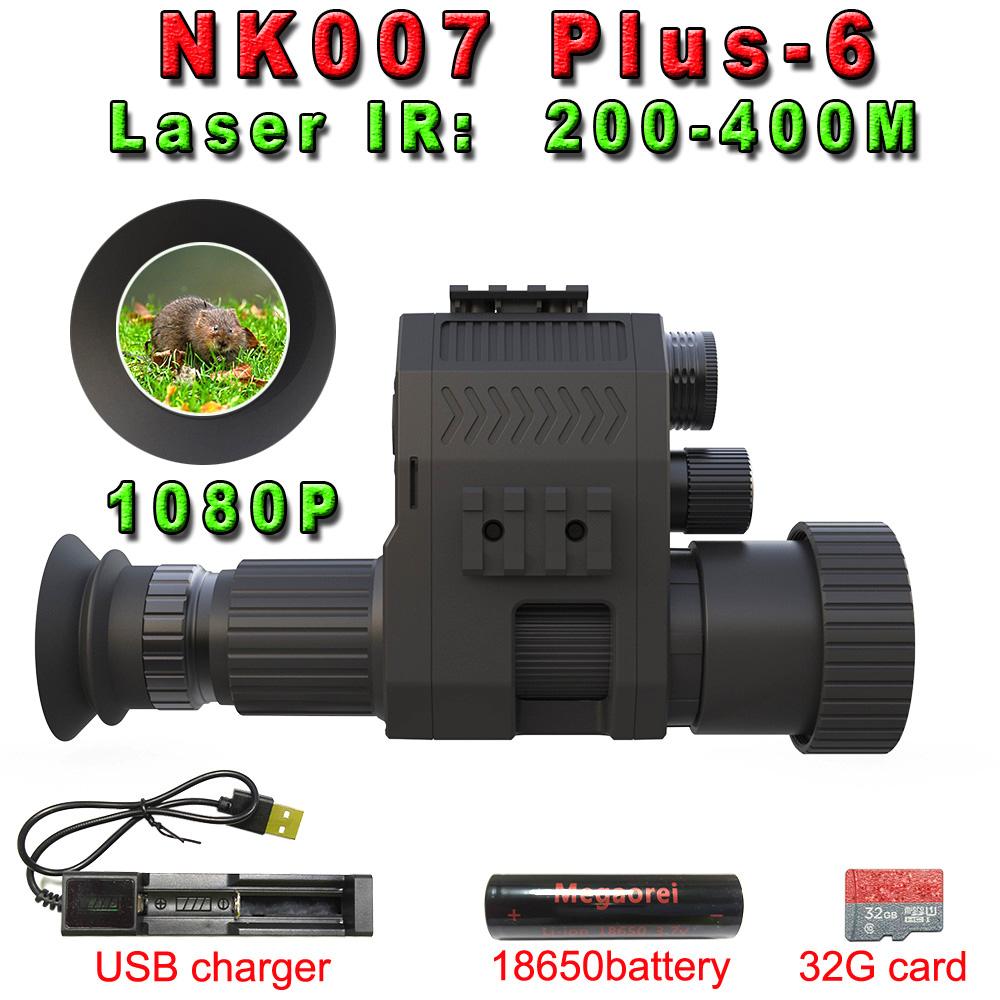 Прицел ночного видения Охотничья камера Охотничий прицел ИК-камера 1080P Инфракрасный монокуляр ночного видения