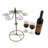 6 Hooks Goblet Holder Free Standing Drinking Glasses Display Stand Wine Glass Cup Rack Tabletop