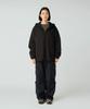 Snow Peak Flexible Insulated Hoodie and Size S Zip-Up SW-25AU002, Men's Women's, Black,