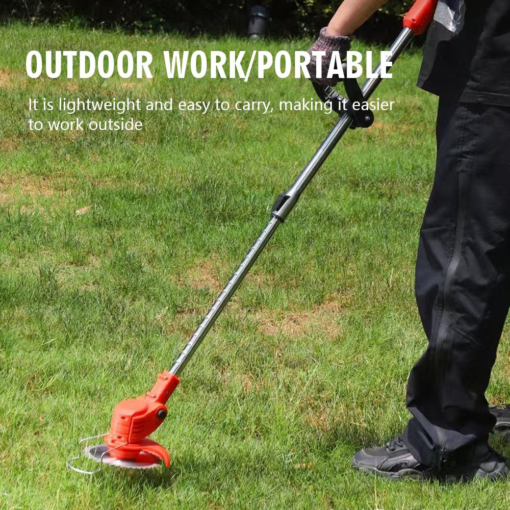 2025 Новый Беспроводной Ручной Электрический Триммер для Травы Регулируемая Газонокосилка Садовый Инструмент Совместимый с Аккумулятором Makita 21V