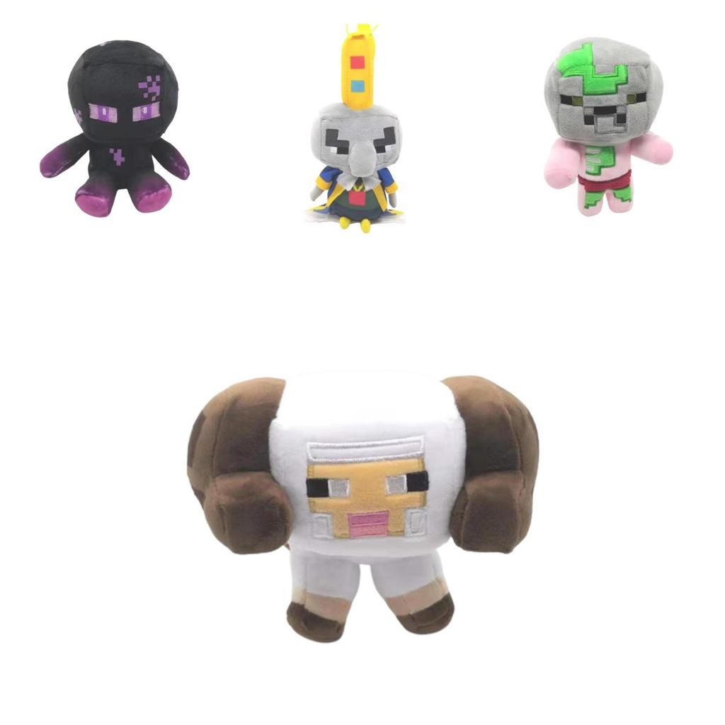 Fun And Lively Minecraft Stuffed Animal Soft Plush Toypixel Doll Great For Cuddling And Playing