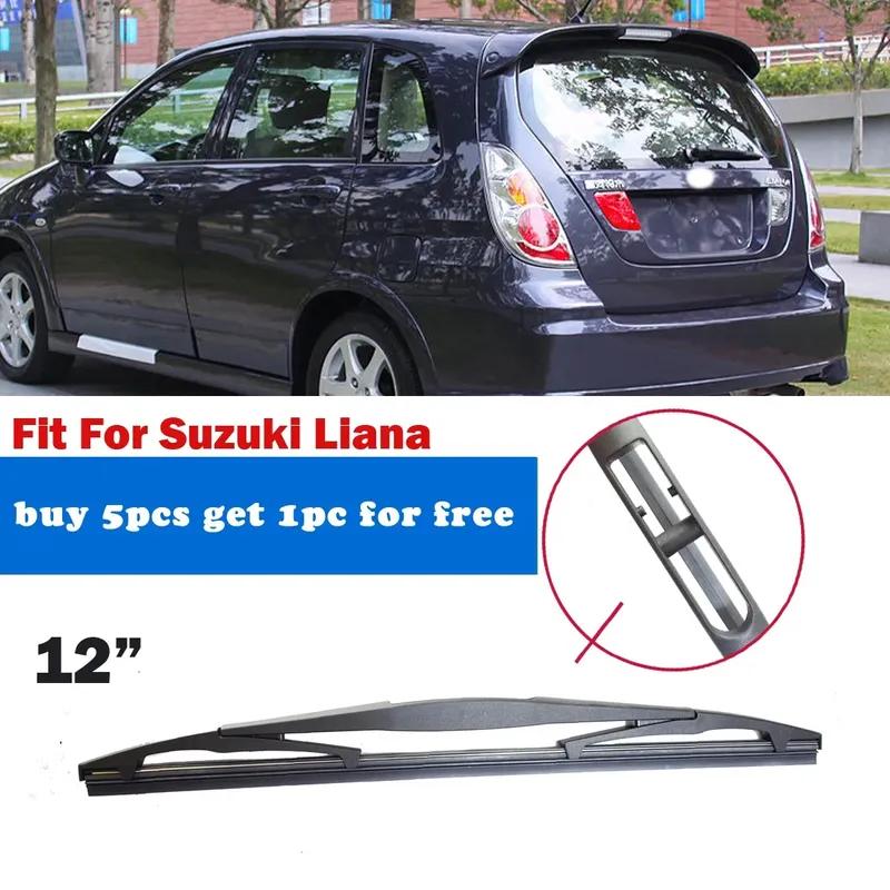 1 шт. Задняя щетка стеклоочистителя для автомобиля 12" подходит для Suzuki Liana Лобовое стекло Гибридные Автомобильные Щетки Стеклоочистителя Аксессуары YC102014-liana