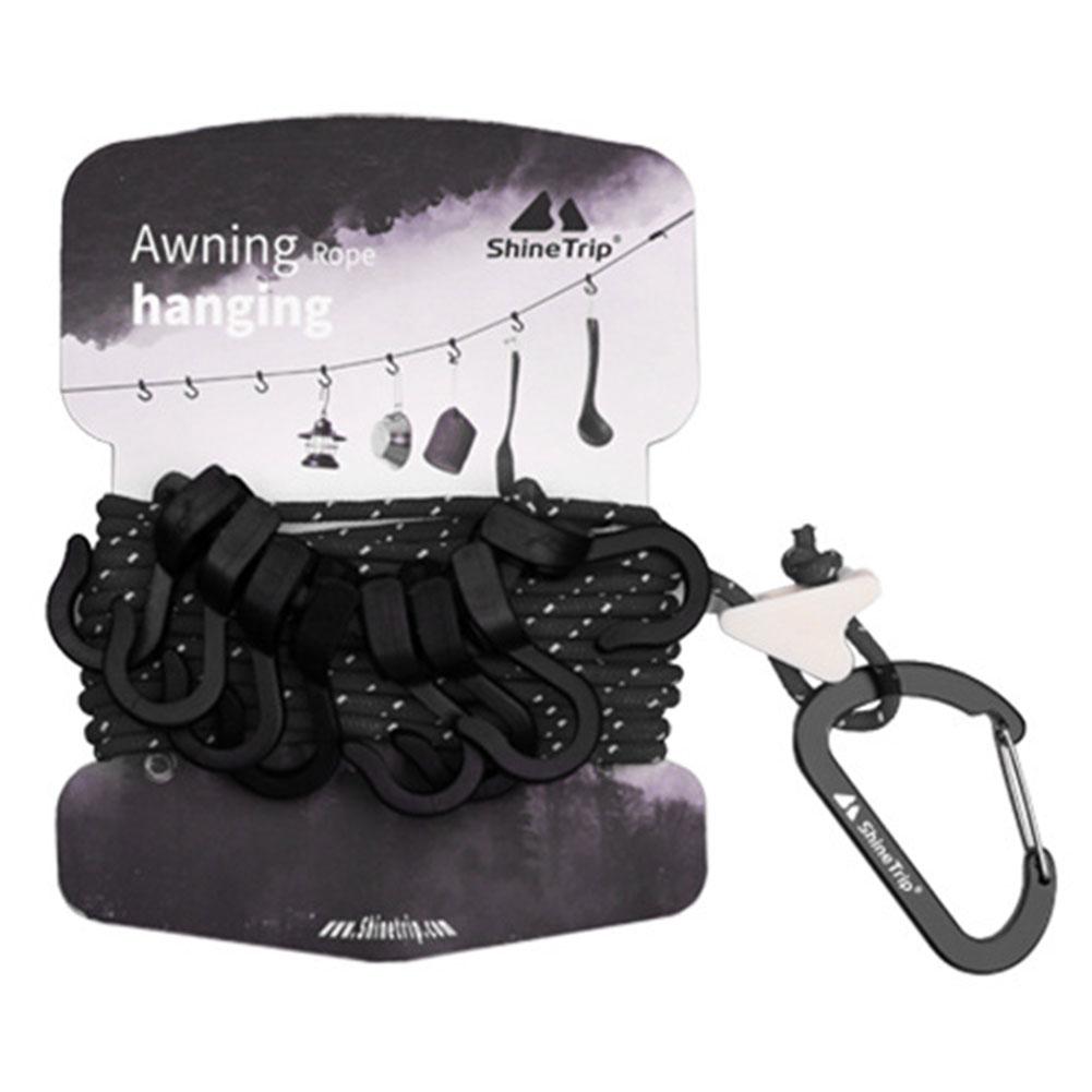 Camping Storage Strap Adjustable Outdoor Camping Clothesline Travel Clothes Hanging Strap Backpacking Hiking Tent Accessories