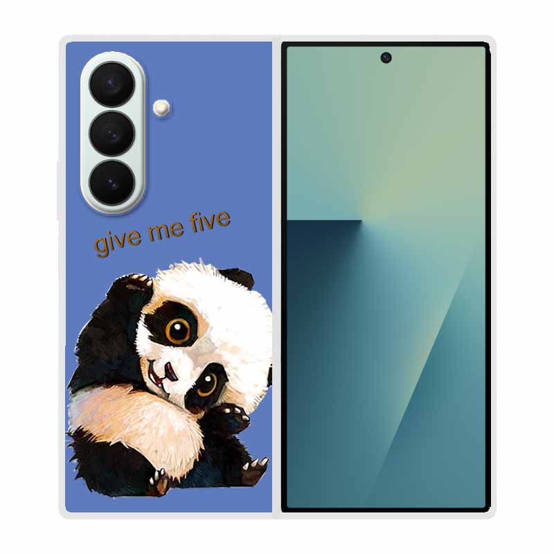Phone Case For Samsung Galaxy Z Fold7 Fold6 Fold5 Fold4 Fold3 Fold2 Fold 7 6 5 4 3 2 Hard Plastic Cover Clear Transparent Shield