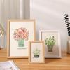 DIY Wooden Picture Frame, Creative Tabletop & Wall Display for Photos (5-10 Inch, A4)