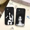 Чехол для телефона Актриса М-Меган Фокс Модель Для IPhone 16e 16 15 14 13 12 11 Pro Max X XS Max Plus Матовый Прозрачный