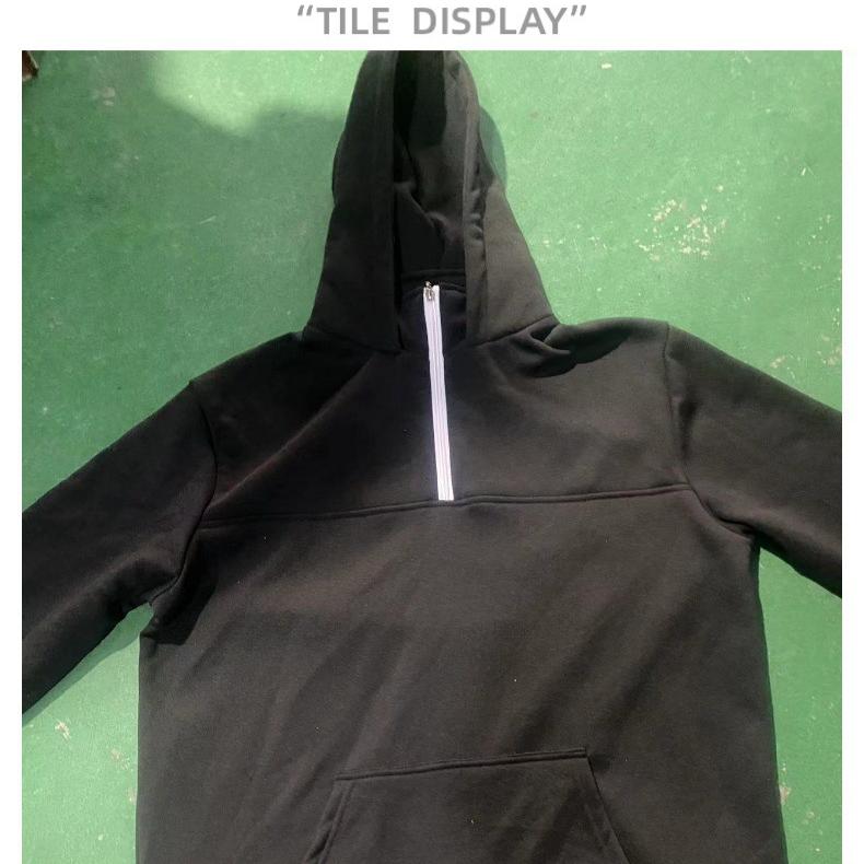 Новая толстовка с капюшоном, толстое повседневное пальто, мужская свободная толстовка с принтом