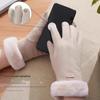 Winter Warm Gloves for Women, Fleece Lined Touch Screen Mittens