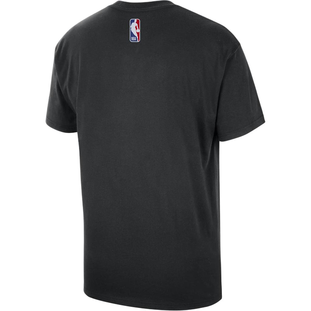 Nike Футболка с коротким рукавом с принтом логотипа X NBA Boston Celtics свободного кроя, мужская черная HF1655-010