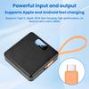 Набор для сборки Power Bank 10 Вт 22,5 В Быстрая зарядка, Конструкция без пайки с корпусом на 3 аккумулятора 18650, Портативный корпус блока питания