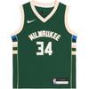 X NBA Collaboration Jersey Milwaukee Bucks SS25 Antetokounmpo Giannis Number 34 Brand Logo Comfortable Simple Pullover V-Neck 3Z2B3BZ6P-BCKGA