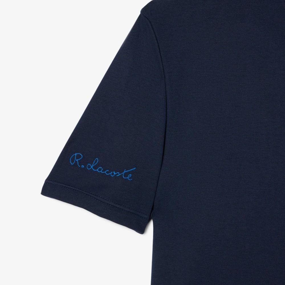 [Lacoste] Men's PARIS PACK Classic Fit Interlock Short Sleeve T-Shirt TH5931-55N166