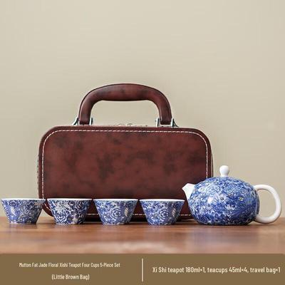 Китайский керамический чайный набор