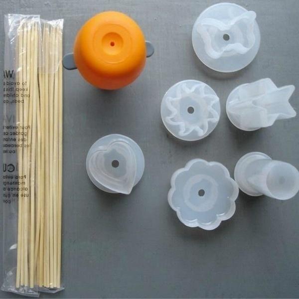 Форма для торта, Фруктовый изготовитель, Кухонный инструмент, Pop Chef, Декоратор для еды, Резак, KTY